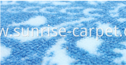closeup for nylon carpet